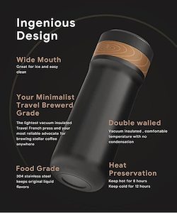 Travel French Press Mug