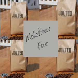 Frontpage: JOLTED COFFEE -MOTOBREW  QUATRO