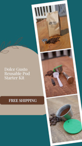 Frontpage: Starter Kit Dolce Gusto  $109 Ltd Time Save $40 Includes Coffee! Free shipping also!