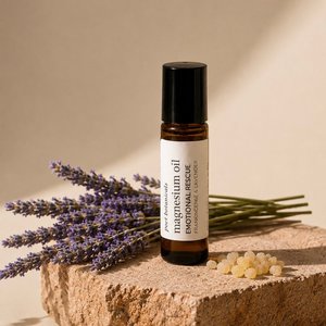 Topical Magnesium Oil Roller | Emotional Rescue - Frankincense & Lavender