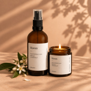 Candles: BLOOM | Spring Ritual Blend | Candle & Aroma Mist