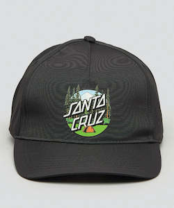 Womens Hats Beanies: Santa Cruz Classic Dot Beanie - Grey Marle