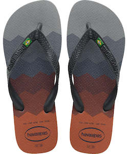 Mens Footwear: Havaianas Brazil Fresh 5002 - Steel Grey