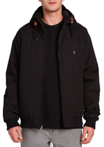 Mens Coats Vests Jackets: Volcom Hernan 5K Jacket - Black