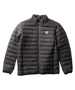 Mens Coats Vests Jackets: Vissla Easy Seas Eco Puff Jacket - Black