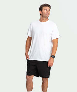 Mens Boardshorts: Volcom AU Cross Shred Elastic Waste 18" Short - Black