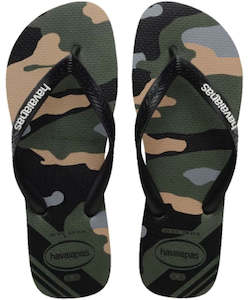 Havaianas Top Camu 6132 -Olive/Green/Black