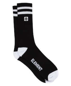 Mens Socks: Element Clearsight Socks 1Size - Flint Black