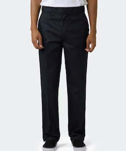 Mens Pants: Dickies Slim Straight Fit Mens Pants - Black