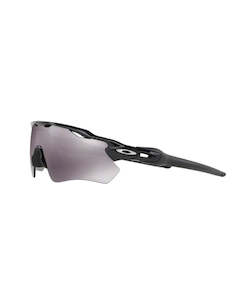 Mens Sunglasses: Oakley Radar EV Path Polished Black W/Prizm Black Sunglasses