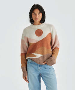 Wrangler Through Valleys Knit - Sepia