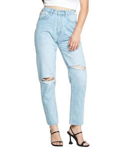 Womens Pants: Lee High Mom Oxy