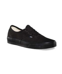 Womens Footwear: Vans Authentic Black/Black