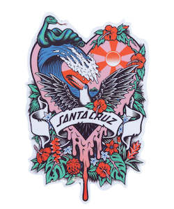 Santa Cruz ASP Floral Paradise Sticker