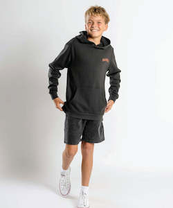 The Mad Hueys Chomping Chums Youth Pullover - Vintage Black