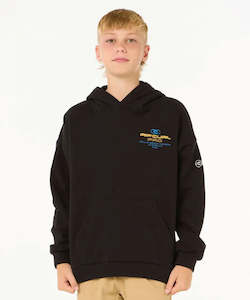 Rip Curl Pro 25 Hood-Kid - Black