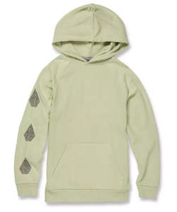 Volcom Girls Truly Stoked Boyfriend Pullover - Sage