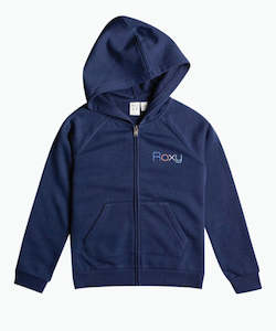Girls Hoodies Sweats Jumpers: Roxy Wildest Dreams Girls Hoodie - Mood Indigo