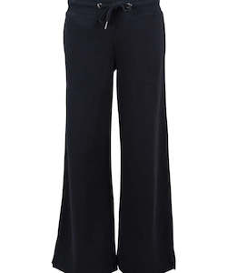 Girls Pants: Eve Girl Academy Flare Trackpant - Black