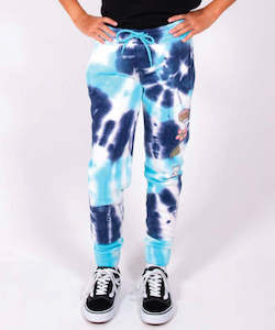 Santa Cruz Crane Dot Track Pant - Blue