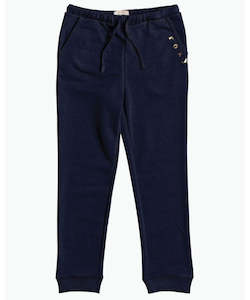 Roxy Power Day Foil A Girls Trackpant Mood Indigo