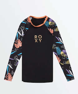 Girls Swimwear: Roxy RG Active LA Lycra - Anthracite Active RG