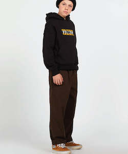 Volcom Big Boys Outer Spaced Elastic Waist Pants - Dark Brown