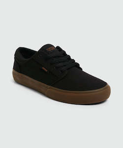 Kustom Remark Wide Black Gum Shoes