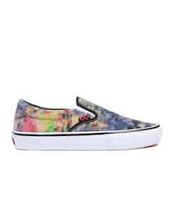 Vans Skate Slip-On Tie Dye Terry Shoe - Black / Multi