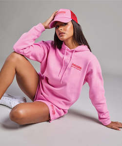 Rip Curl Surf Puff Heritage Hood - Pink