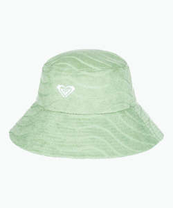 Roxy Sunny Palm Bucket Hat - Quiet Green