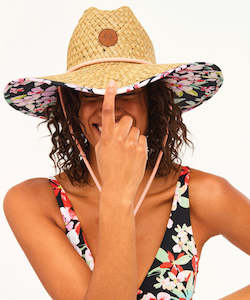 Roxy Womens Pina To My Colada Printed - Anthracite New Life