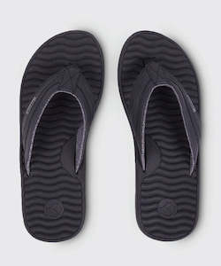 Kustom Quest Jandal - Black