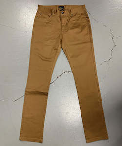 Mechmoto Deluxe Stretch Chino Pant - Mustard