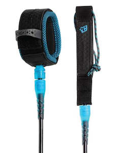 Accessories: Creatures Of Leisure Reliance Pro 7 Leash - Black Cyan 7Ft