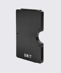 Mens Wallets: Unit RFID Blocker - Card Holder - Black