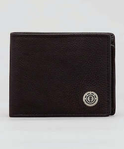 Mens Wallets: Element Icon Wallet - Flint Black