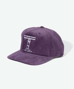 Mens Hats Beanies: Rhythm Wanderer Cap - Plum
