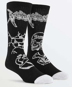 Volcom About Time Socks PR - Black