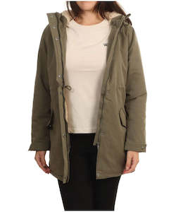 Sale: Volcom Less is More 5K Parka - Army Green Combo