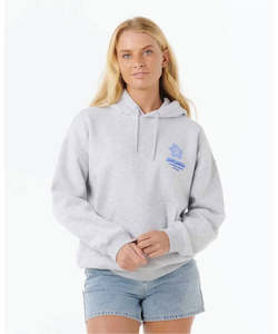 Rip Curl Surf Puff Heritage Hood - Grey Marle