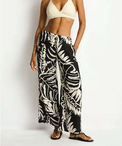 Sea Level Jungle Book Surf Pant - Black