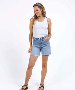 Womens Shorts: Foxwood Millie Short - Vintage Blue