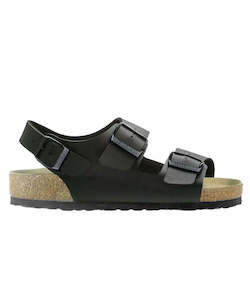 Womens Footwear: Neckermann Sandal - Leather - Black