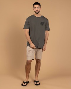 Mens Clothing: The Mad Hueys Hueys Good Life SS Tee - Charcoal