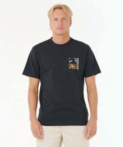 Rip Curl AOTS TY Williams Coastline Mens Tee - Black