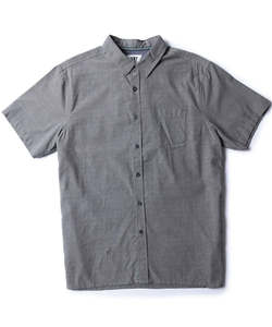 Mens Shirts: Vissla The Box Eco SS Shirt - Black