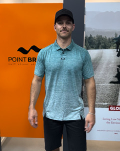 Oakley C1 Gradient Polo Shirt - Gradient Dk Pacific/White