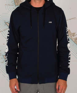 Mens Coats Vests Jackets: Salty Crew Refuge Sherpa Mens Fleece - Navy