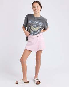 Eve Girl Chloe Stripe Skort - Pink